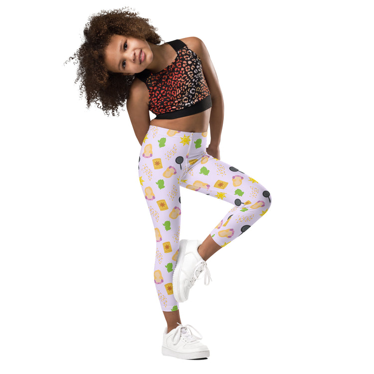 Tangled Kid's Leggings - Fandom-Made