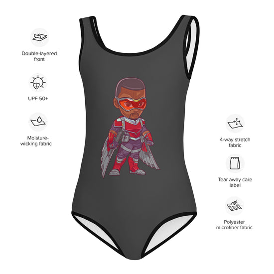 Falcon Kids Swimsuit - Fandom-Made