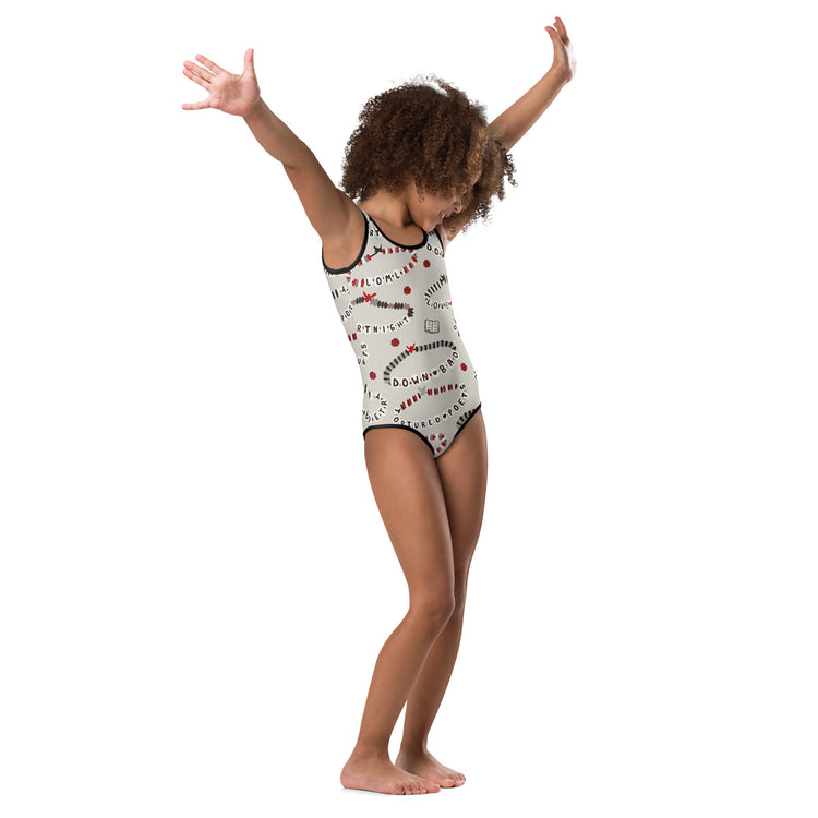 Tortured Friendship Bracelets All-Over Print Kids Swimsuit - Fandom-Made