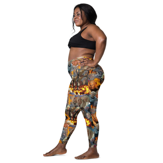 Daemon Targaryen Leggings with Pockets - Fandom-Made