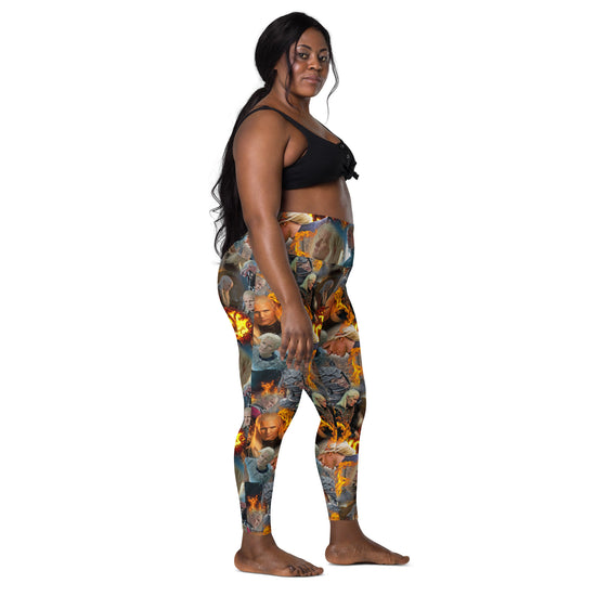 Daemon Targaryen Leggings with Pockets - Fandom-Made
