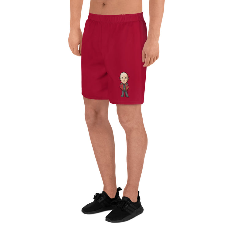 Jean-Luc Picard Men's Athletic Shorts - Fandom-Made