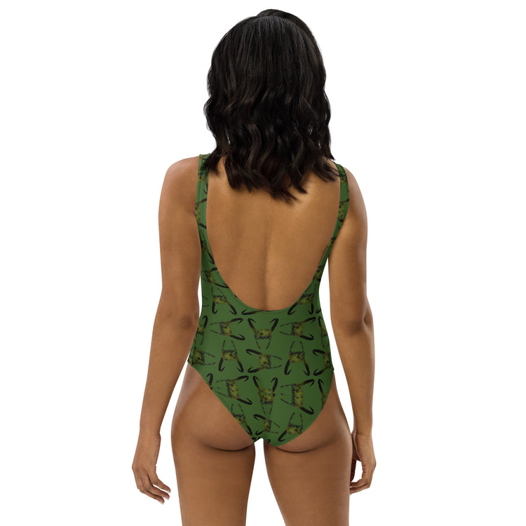 Loki All-Over Print One-Piece Swimsuit - Fandom-Made