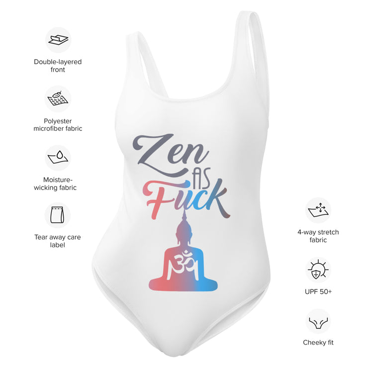 Zen AF One-Piece Swimsuit - Fandom-Made