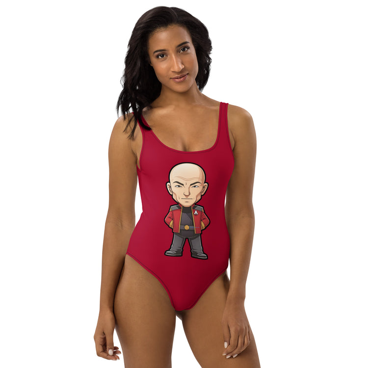 Jean-Luc Picard One-Piece Swimsuit - Fandom-Made