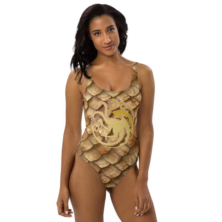 All Hail Aegon Targaryen One-Piece Swimsuit - Fandom-Made
