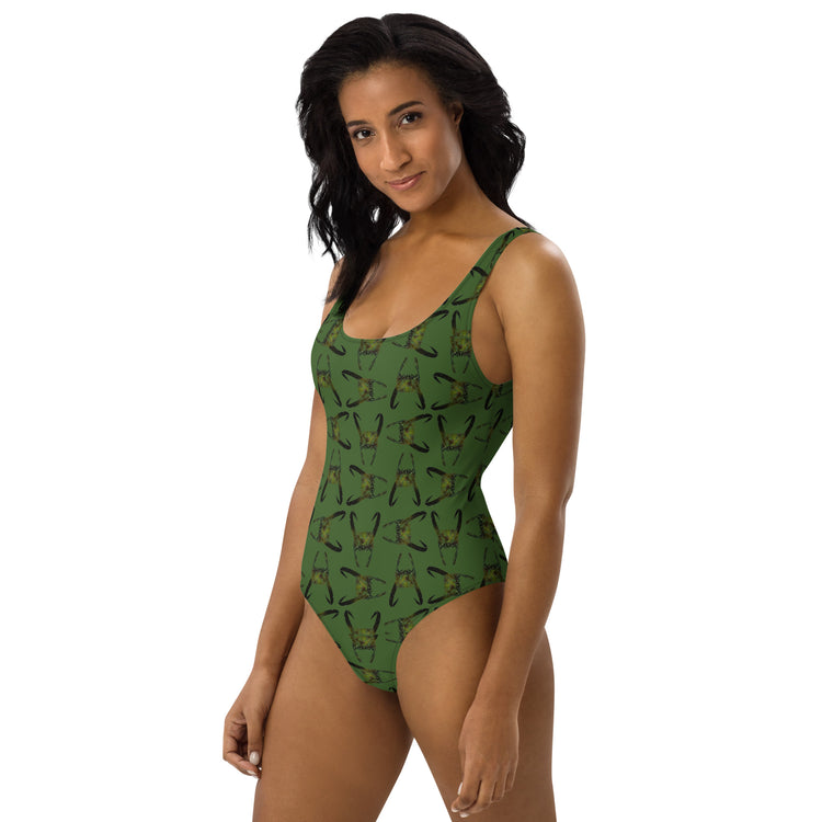 Loki All-Over Print One-Piece Swimsuit - Fandom-Made