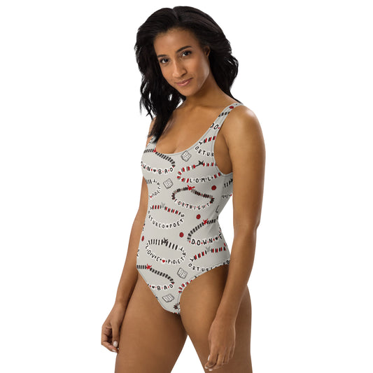 Tortured Friendship Bracelets All-Over Print One-Piece Swimsuit