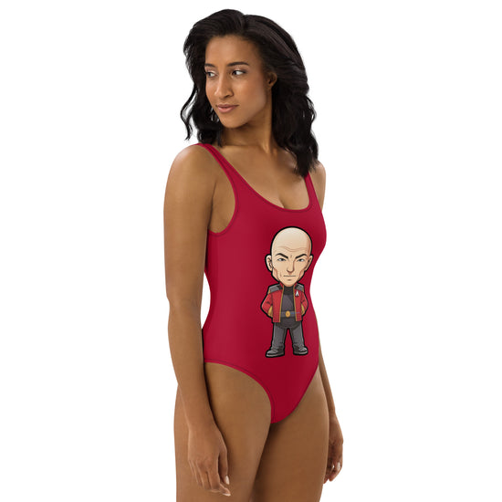 Jean-Luc Picard One-Piece Swimsuit - Fandom-Made