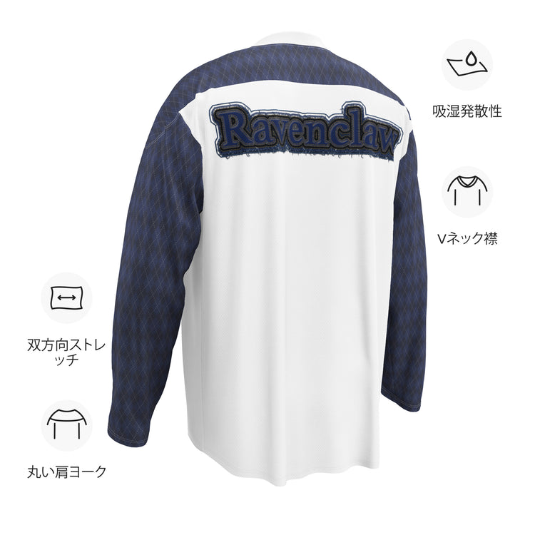 Ravenclaw Embroidery Design Hockey Jersey - Fandom-Made
