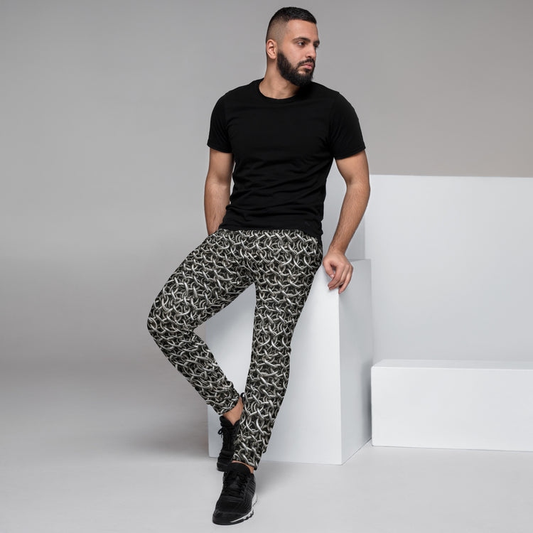 Chainmail All-Over Print Recycled Men’s Joggers - Fandom-Made
