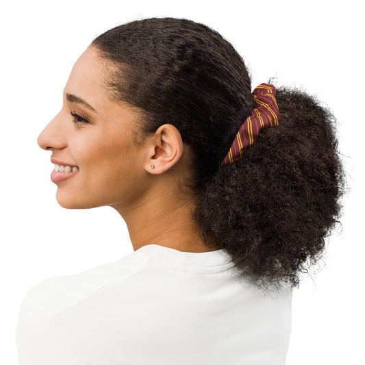 Gryffindor Recycled Scrunchie - Fandom-Made