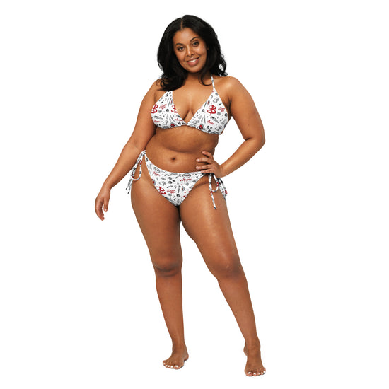 Buffy All-Over Print Recycled String Bikini - Fandom-Made