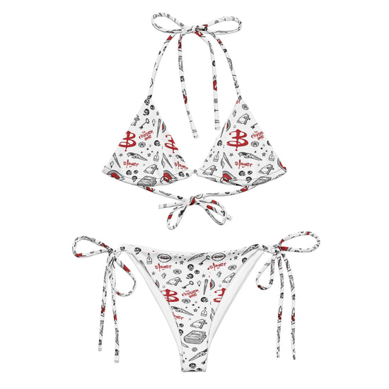 Buffy All-Over Print Recycled String Bikini - Fandom-Made