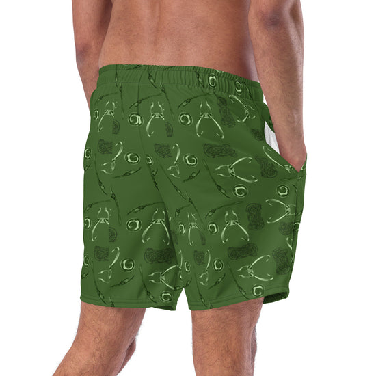 Loki All-Over Print Recycled Swim Trunks - Fandom-Made