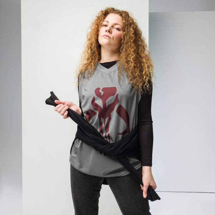 Mandalorian Unisex Basketball Jersey - Fandom-Made