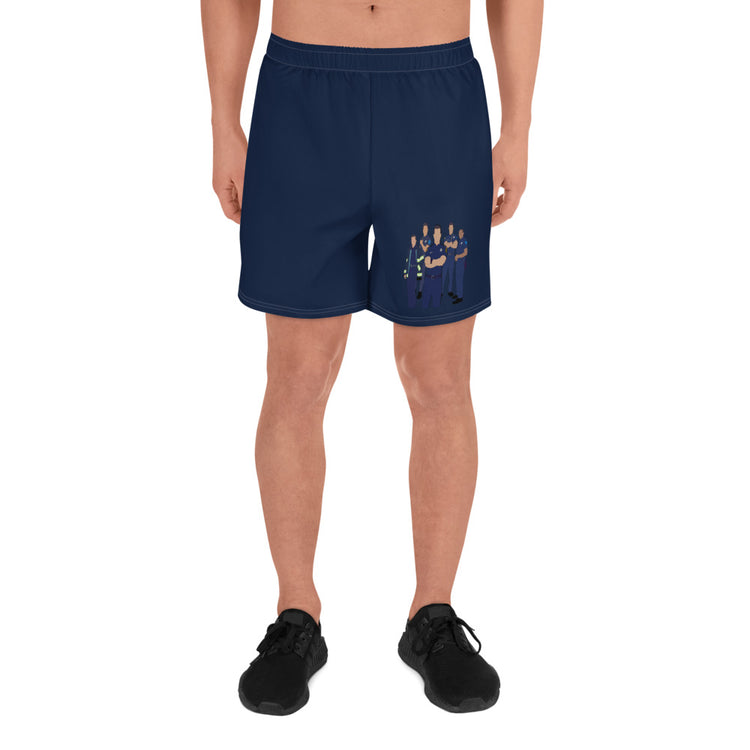 9-1-1 Group Unisex Athletic Shorts - Fandom-Made