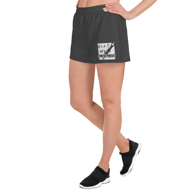 He's a 10 But...Unisex Athletic Shorts - Fandom-Made