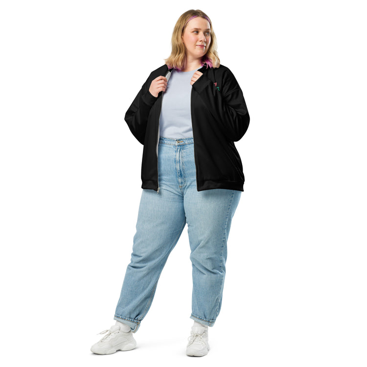 Girl At The Rock Show Bomber Jacket - Fandom-Made
