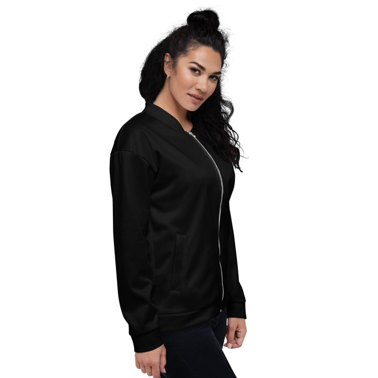 Girl At The Rock Show Bomber Jacket - Fandom-Made