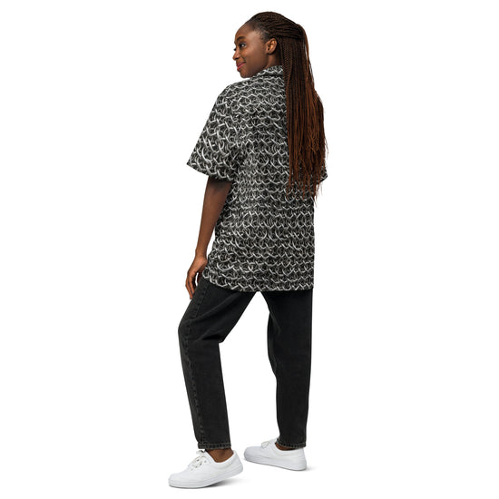 Chainmail All-Over Print Hawaiian Shirts - Fandom-Made