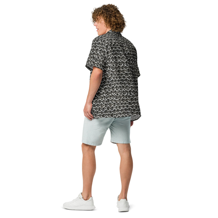 Chainmail All-Over Print Hawaiian Shirts - Fandom-Made
