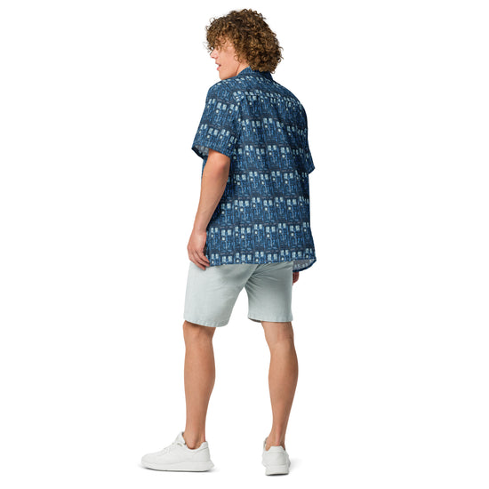 Tardis Hawaiian Shirt - Fandom-Made