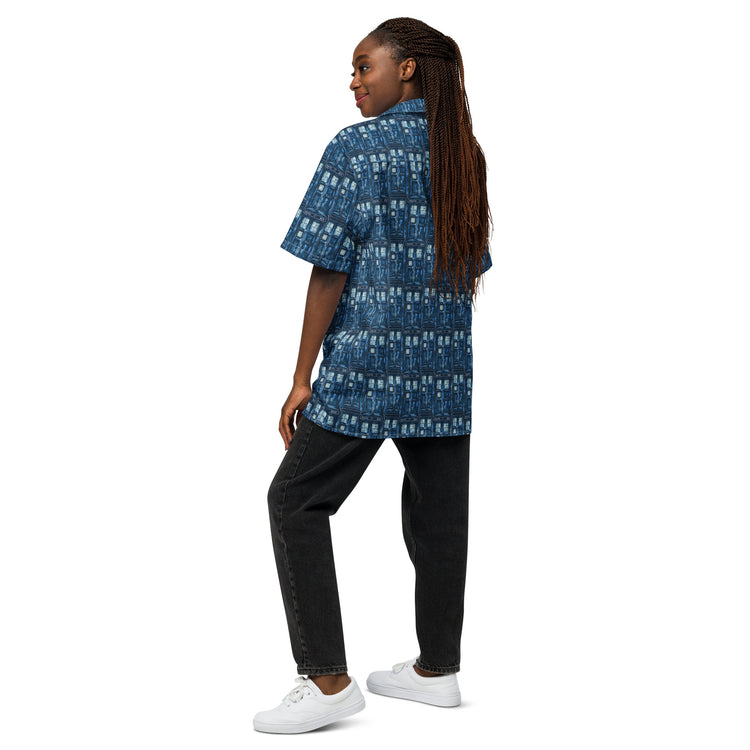 Tardis Hawaiian Shirt - Fandom-Made