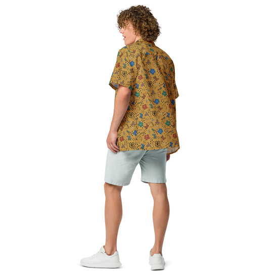 Hogwarts Hufflepuff House Hawaiian Shirt - Fandom-Made