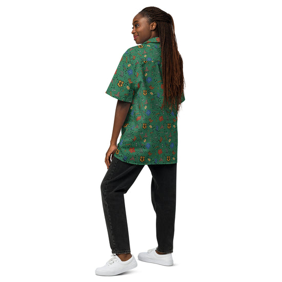 Hogwarts Slytherin House Hawaiian Shirt - Fandom-Made