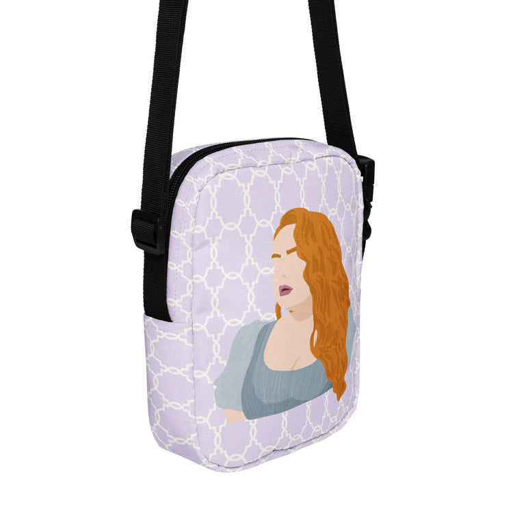 Pen All-Over Print Utility Crossbody Bag - Fandom-Made