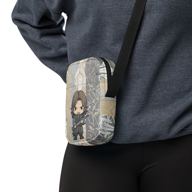 Aragon All-Over Print Utility Crossbody Bag - Fandom-Made