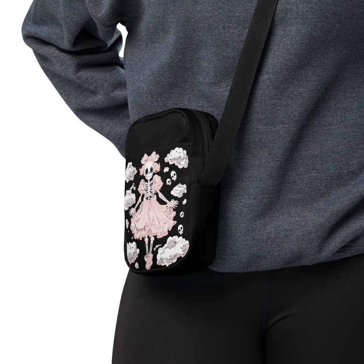 Coquette Skeleton Crossbody Bag - Fandom-Made