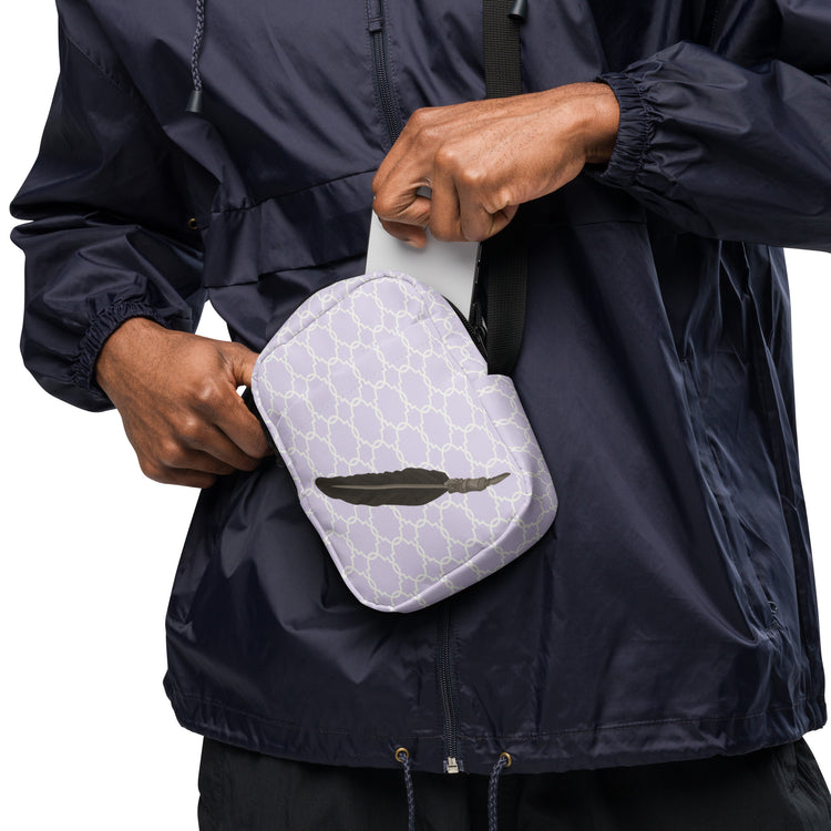 Pen All-Over Print Utility Crossbody Bag - Fandom-Made