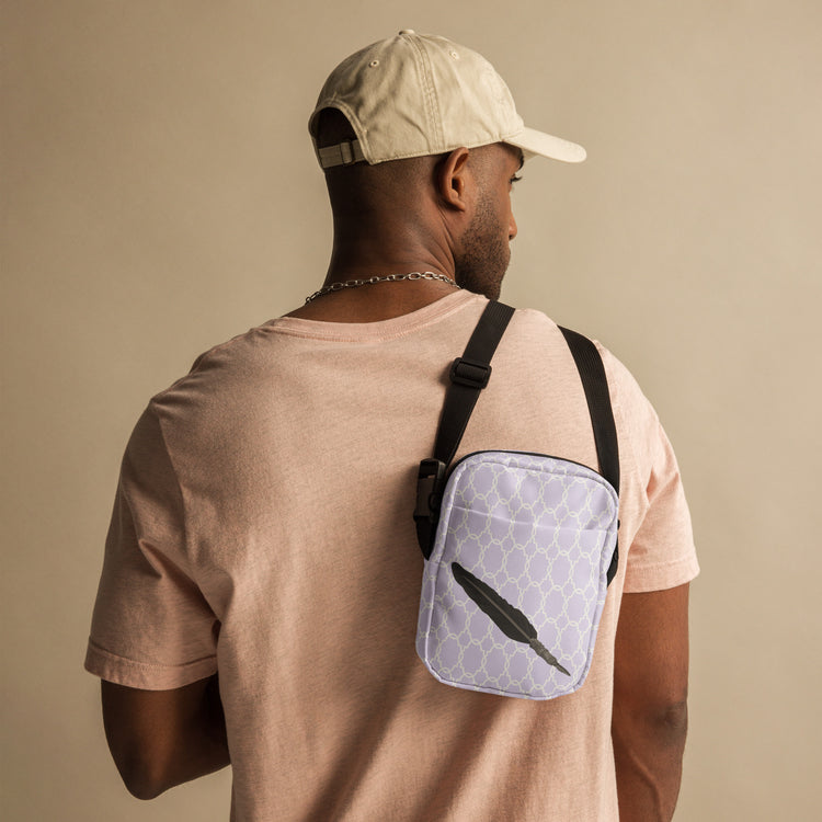 Pen All-Over Print Utility Crossbody Bag - Fandom-Made