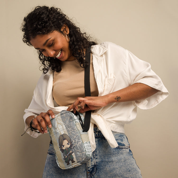 Aragon All-Over Print Utility Crossbody Bag - Fandom-Made