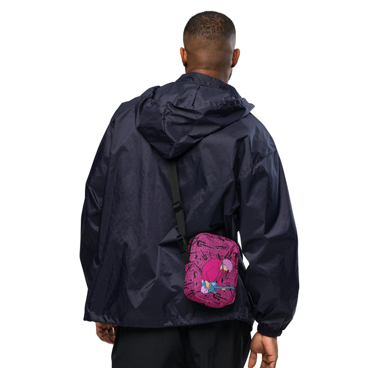 Machine Gun Kelly All-Over Print Utility Crossbody Bag - Fandom-Made
