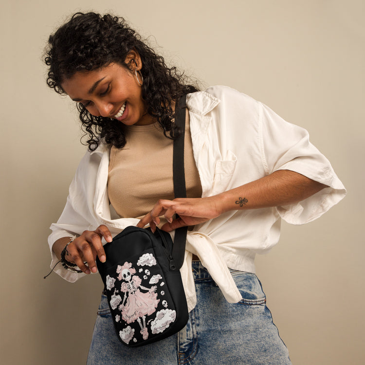 Coquette Skeleton Crossbody Bag - Fandom-Made