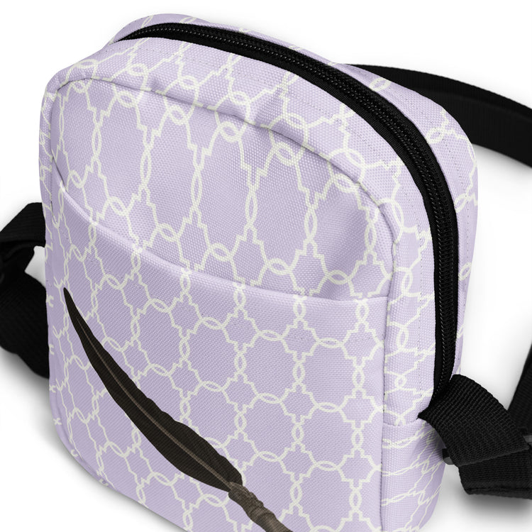 Pen All-Over Print Utility Crossbody Bag - Fandom-Made