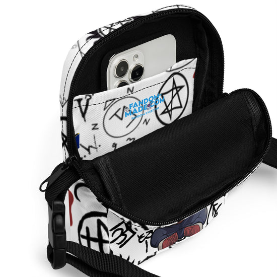 Sam Winchester All-Over Print Utility Crossbody Bag - Fandom-Made