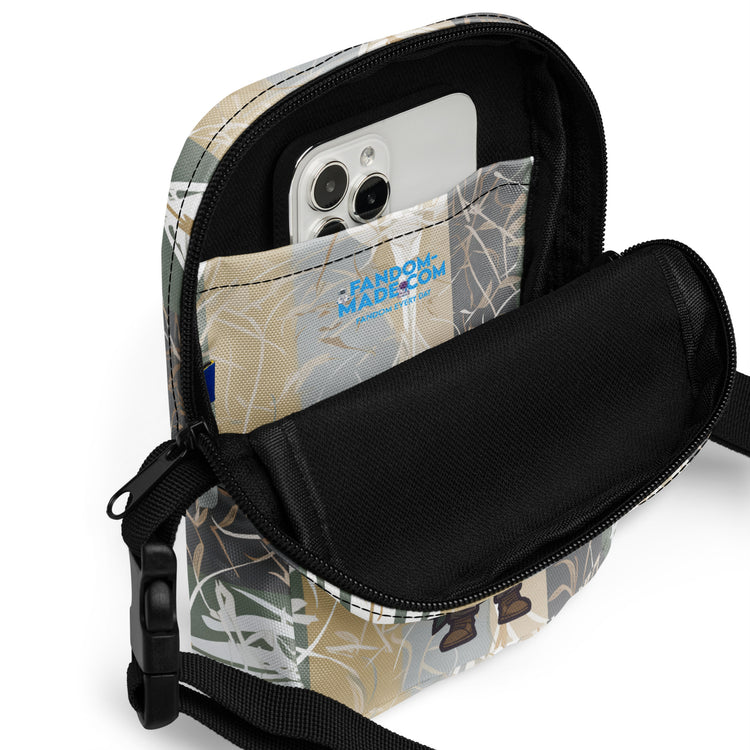Aragon All-Over Print Utility Crossbody Bag - Fandom-Made