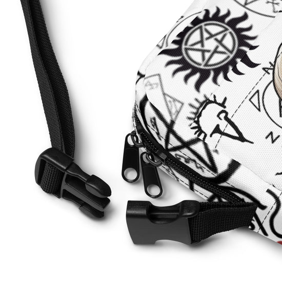 Bobby Singer All-Over Print Utility Crossbody Bag - Fandom-Made