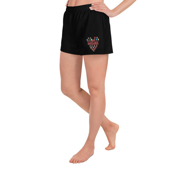 Marvelaholic Women’s Athletic Shorts - Fandom-Made