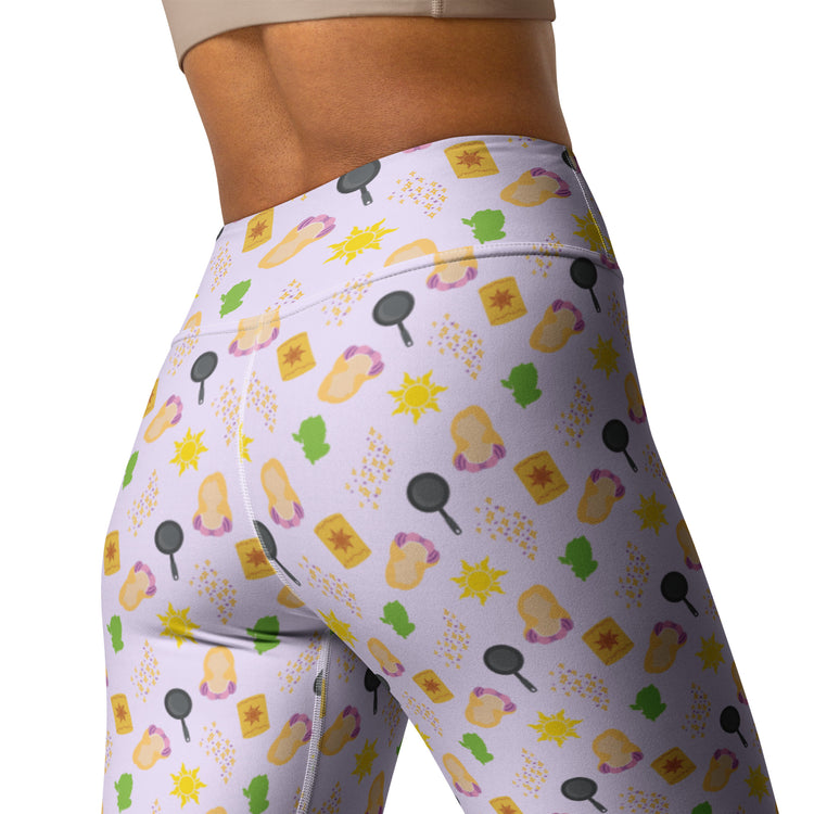 Tangled Yoga Leggings - Fandom-Made