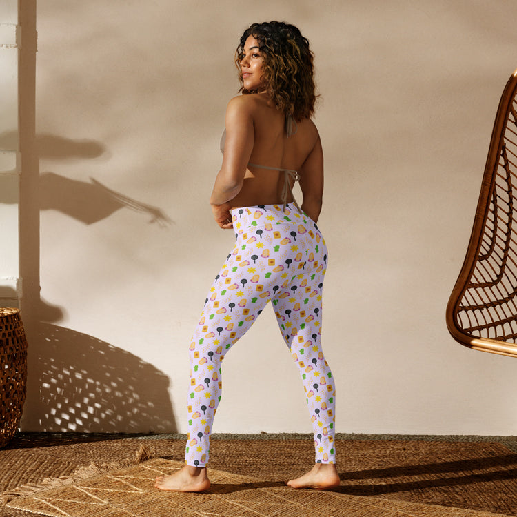 Tangled Yoga Leggings - Fandom-Made