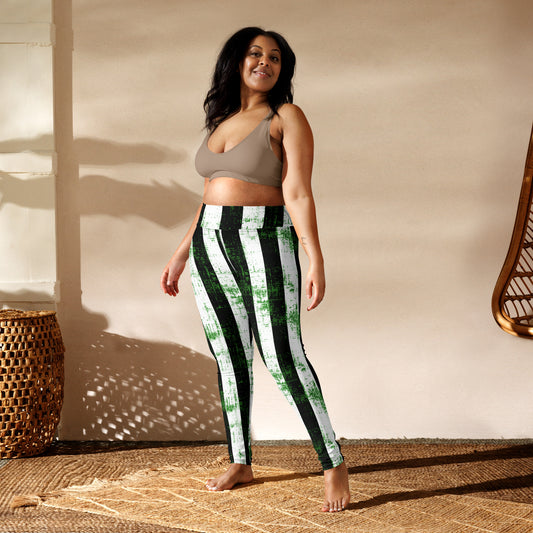 The Ghost With The Mostest Yoga Leggings - Fandom-Made