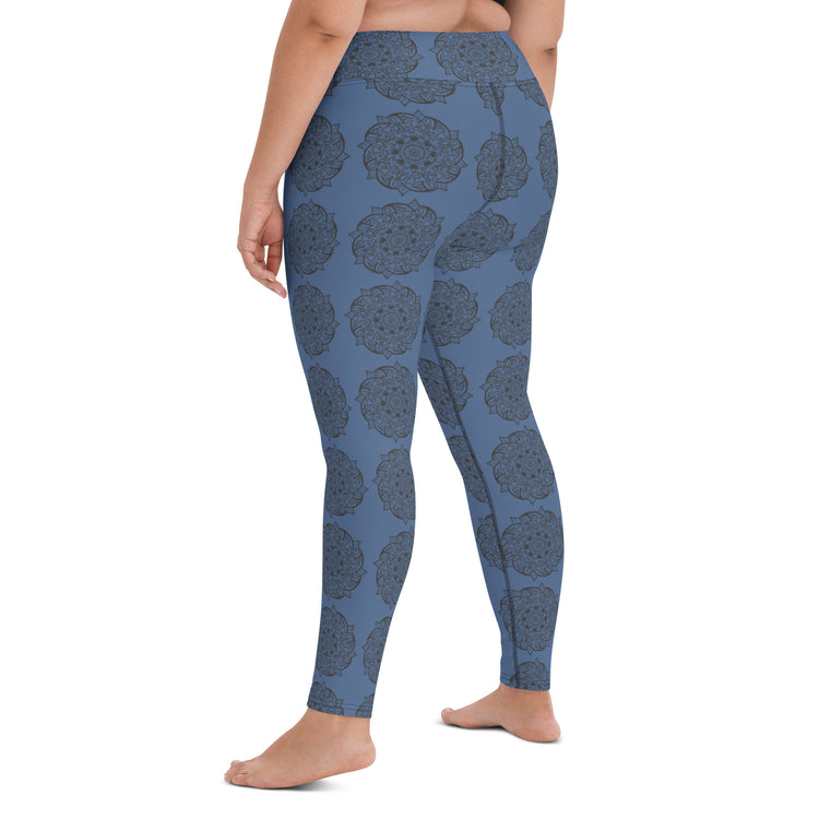 Profanities Mandala Yoga Leggings - Fandom-Made