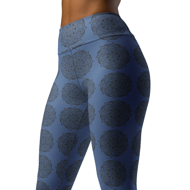 Profanities Mandala Yoga Leggings - Fandom-Made