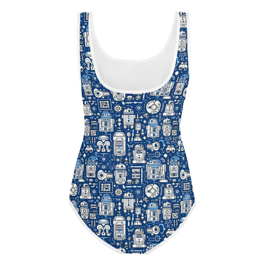 R2 All-Over Print Youth Swimsuit - Fandom-Made