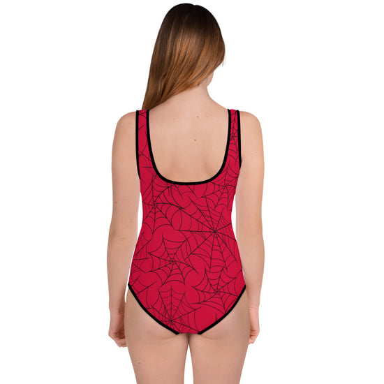 Spider-Man All-Over Print Youth Swimsuit - Fandom-Made